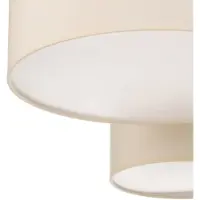 Duolla Taklampe Lodge, beige, 75 cm, 4 lyskilder