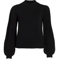 Vila Høyhalset Strikket Pullover