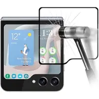 Mtp Products Samsung Galaxy Z Flip5 Full Cover Ytre Skjermbeskytter - Svart Kant