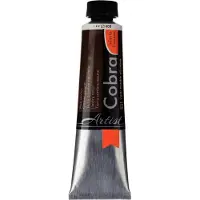 Cobra Artist vannblandbar oljefarge tube Raw Umber 408