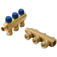 Wavin 3/4x1vejs Tigris fordelerrørssæt inkl.20x2