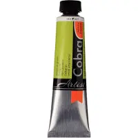 Cobra Artist vannblandbar oljemaling tube - Yellowish Green 617