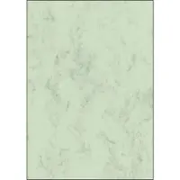 Sigel Design Paper DP263 - Pastellgrønn - A4 (210 x 297 mm) - 90 g/m² - 100 ark marmorert papir