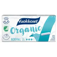Vuokkoset Anemoner Anemoner, 100% BIO, Vanlige tamponger, 16 stk