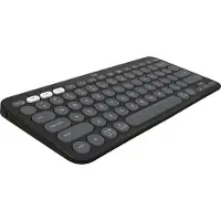 Logitech | Pebble Keys 2 (K380s) - Tastatur - Bluetooth - Nordisk layout - Tonal-Graphite