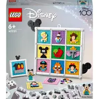 LEGO Disney - 100 år med Disney-Ikoner 43221 - 1022 Deler - - OneSize - Klosser