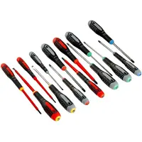 Bahco 15 Phillips Pozidriv Og Torx Ergo Skrutrekkere Med Gummigrep