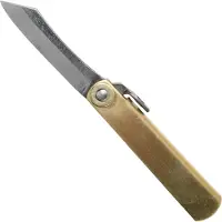 Higonokami SK Folder Brass Red Sheath