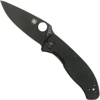Spyderco Tenacious foldekniv, svart