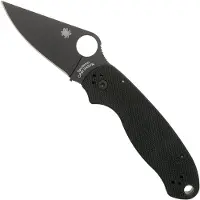Spyderco Para 3 foldekniv, svart