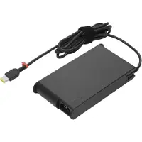 Lenovo ThinkPad 230W Slim AC Adapter (Slim-tip) - Strømadapter - AC 90-265 V - 230 watt - svart - for ThinkPad P1 Gen 5 P15v Gen 2 P15v Gen 3 T15p Gen 2 T16 Gen 4 X1 Extreme Gen 5