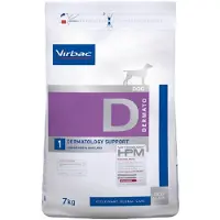 Virbac Hpm Dermatology Support D1 Hundefôr 7kg