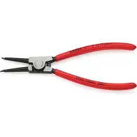 Knipex 46 11 A2, Låseringtang, Kromvanadiumstål, Plast, Rød, 180 mm, 134 g
