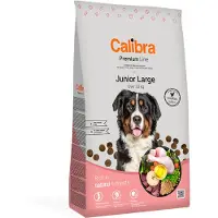 Calibra Dog Premium Line Junior kylling for store raser - 2 x 12 kg
