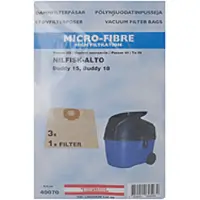 Haneström Støvsugerposer, syntetfiber, 3st.