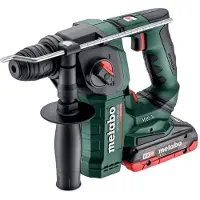 Metabo Borhammer BH 18 LTX BL 16 med 2 x 4,0 Ah LiHD-batterier, lader ASC 55 og metaBOX 145