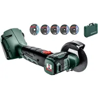 Metabo Batteridrevet vinkelsliper CC 18 LTX BL i metaBOX 165 L uten batteri og lader