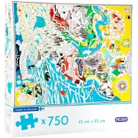 Muumi Puzzle Moominvalley (750 Pcs) Puslespill 750 Stykker