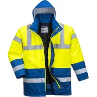 Portwest S466 tofarget varslingsjakke - gul/svart S
