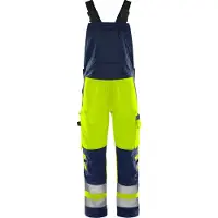 Fristads Green smekkebukse varsel kl. 2 1030 GPLU Varselgul/svart D120