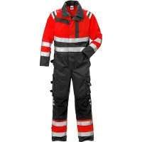 Fristads Kjeledress 8026 PLU, klasse 3 Varseloransje/marineblå L