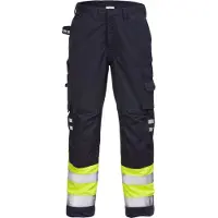 Fristads Bukse Flamestat 2176 ATHS, klasse 1 Varselgul/marineblå C54