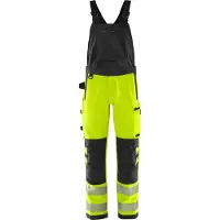 Fristads Smekkebukse varsel 1031 GSTP Varselgul/marineblå C66