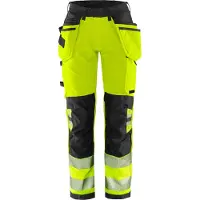 Fristads Varselbukse dame 2664 GSTP Varselgul/svart 36
