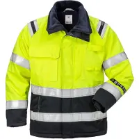 Fristads Vinterjakke Flamestat dame 4285 ATHS klasse 3 Varselgul/marineblå M