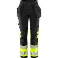Fristads Varselbukse dame 2663 GSTP Varseloransje/marineblå 50