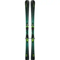 Elan Primetime 33 Fusion X+em 11.0 Gw Fus X Blk/grn [g] Alpin Ski Pakke