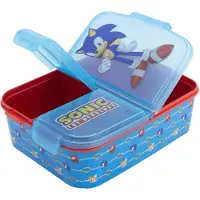 Euromic SONIC multi compartment sandwich box 18 x 13 cm NEW