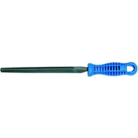 Gedore 8719 2-10, Fil, Trekantet fil, Polyvinylchlorid (PVC), Blå, 17 mm, 304 g
