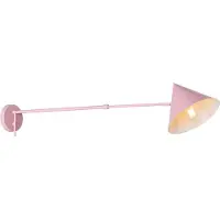 QAZQA Design vegglampe rosa justerbar - Triangolo