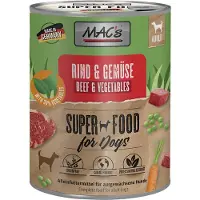 Mac'S våtfôr til hunder 6 x 800 g - Storfe & grønnsaker