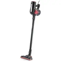 Ariete 2759/11, 2-i-1 stavstøvsuger, Uten pose, Rød, Rektangulær, Tørr, HEPA