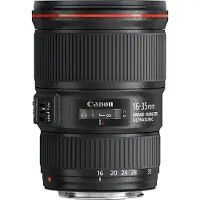Canon EF - Vidvinkelzoomobjektiv - 16 mm - 35 mm - f/4.0 L IS USM - EF - for EOS 100, 1200, 6D, 70, 700, Kiss X6i, Kiss X7, Kiss X70, Kiss X7i, Rebel SL1, Rebel T5i