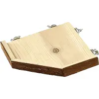 Trixie Corner Shelter Platform Bark Wood 33x33cm