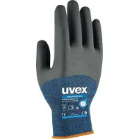 Uvex 6006211, Antrasitt, Blå, Grå, Voksen, Voksen, Unisex, 1 stykker, Elastan, Viskose, Polyamid