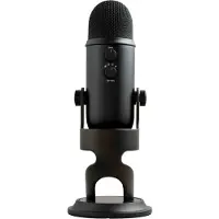 Logitech Yeti USB - Blackout - Microphone for Windows PC and Mac