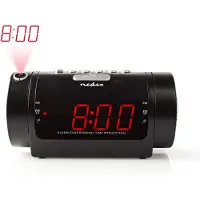 Nedis Clar005bk Vekkerklokke