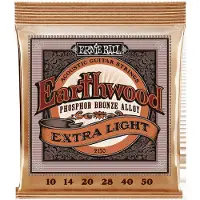 Ernie Ball 2150 Earthwood Phosphor Bronze Extra Light 10-50