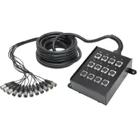 Adam hall Multicore With Stage Box 12/0 10m