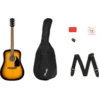 Fender FA-115 Dreadnought-Pakke Sunburst