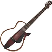 Yamaha SLG200S II Steel String Silent Guitar Crimson Red
