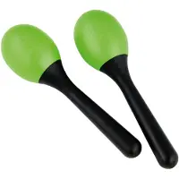 Nino Percussion by Meinl Plastic Egg Maracas Green