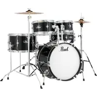 Pearl Roadshow Junior 5-stk Trommesett Jet Black