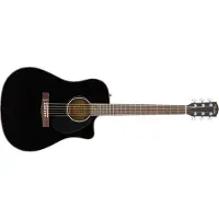 Fender CD-60SCE Dreadnought Electro Acoustic Black