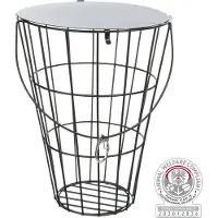 Trixie Høhæk, med låg, metal, 21 cm