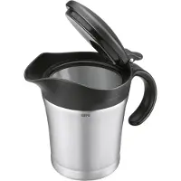 GEFU TREAT, Jug, 0,5 l, Svart, Rustfritt stål, Plastikk, Rustfritt stål, Rund, 115 mm